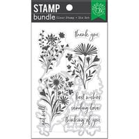 Hero Arts - Die and Clear Photopolymer Stamps Set - Floral Imprints