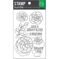 Hero Arts - Die and Clear Photopolymer Stamp Set - Beautiful Day