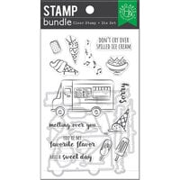 Hero Arts - Die and Clear Photopolymer Stamp Set - Ice Cream Truck