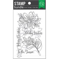 Hero Arts - Shop Box Collection - Die and Clear Photopolymer Stamp Set - Merry Foliage