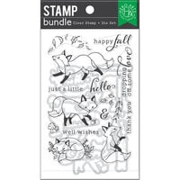 Hero Arts - Die and Clear Photopolymer Stamp Set - Fall Fox