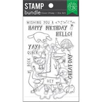 Hero Arts - Die And Clear Photopolymer Stamp Set - Birthday Animals