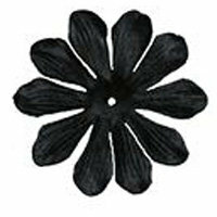 Imaginisce - Bazzill Collection - Flowers - Bling Blossoms - Large - Black Tie