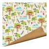 Imaginisce - Childhood Memories Collection - 12 x 12 Double Sided Paper - Tree House