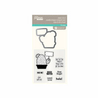 Jillibean Soup - Die and Clear Acrylic Stamp Set - Stick with Me
