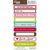 Jillibean Soup - Cardstock Stickers - Soup Labels - Love the