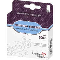 3L - Scrapbook Adhesives - Mounting Squares (Clear - 500 per box)