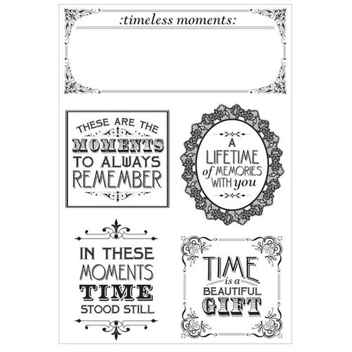 Kaisercraft - Betsy's Couture Collection - Clear Acrylic Stamps