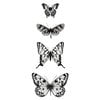 Kaisercraft - Texture - Clear Acrylic Stamp - Butterflies
