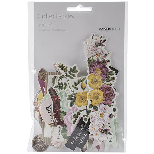 Kaisercraft - Be-YOU-tiful Collection - Collectables - Die Cut Cardstock Pieces