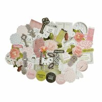 Kaisercraft - Cottage Rose Collection - Collectables - Die Cut Cardstock Pieces