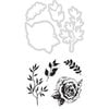 Kaisercraft - Decorative Dies and Clear Acrylic Stamps - Rose