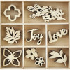 Kaisercraft - Flourishes - Die Cut Wood Pieces Pack - Bouquet