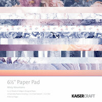 Kaisercraft - Misty Mountains Collection - 6.5 x 6.5 Paper Pad