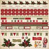 Kaisercraft - Yuletide Collection - Christmas - 12 x 12 Sticker Sheet