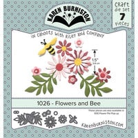 Karen Burniston - Craft Dies - Flowers and Bee