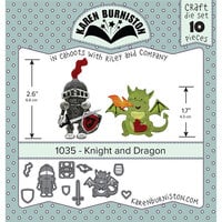 Karen Burniston - Craft Dies - Knight and Dragon