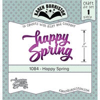 Karen Burniston - Craft Dies - Happy Spring