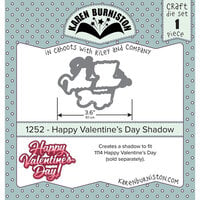 Karen Burniston - Craft Dies - Happy Valentine's Day Shadow