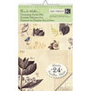 K and Company - Flora and Fauna Collection - Designer Paper Pad - Ledger, CLEARANCE