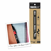 K and Company - SMASH Collection - Pen and Glue Stick - Black