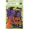 K and Company - Halloween Collection - Glitter Die Cut Cardstock Pieces