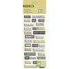 K and Company - Studio 112 Collection - Epoxy Stickers - Word