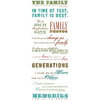 K and Company - Ancestry.com Collection - Rub Ons - Words and Quotes