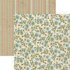 Lily Bee Design - Catching Fall Collection - 12 x 12 Double Sided Paper - Flannel Sheets