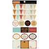 Lily Bee Design - Catching Fall Collection - Cardstock Stickers