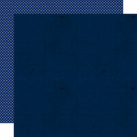 Lily Bee Design - Double Dutch Collection - 12 x 12 Double Sided Paper - Blueberry