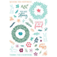 LDRS Creative - Clear Photopolymer Stamps - Finest Bloom Pirouette