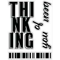 LDRS Creative - Clear Photopolymer Stamps - Big Word - Thinking
