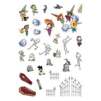 LDRS Creative - Clear Photopolymer Stamps - Graveyard Ghouls