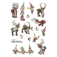 LDRS Creative - Clear Photopolymer Stamps - Reindeer Games