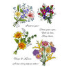 LDRS Creative - Clear Photopolymer Stamps - Hand-Tied Bouquets