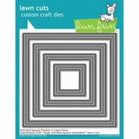 Lawn Fawn - Lawn Cuts - Dies - Stitched Square Frames