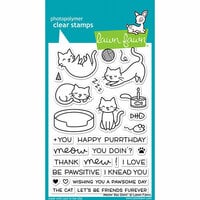 Lawn Fawn - Clear Photopolymer Stamps - Meow You Doin'