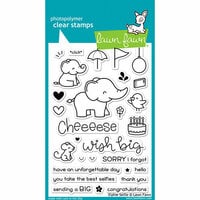 Lawn Fawn - Clear Photopolymer Stamps - Elphie Selfie