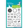 Lawn Fawn - Clear Photopolymer Stamps - Push Here