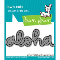 Lawn Fawn - Lawn Cuts - Dies - Scripty Aloha