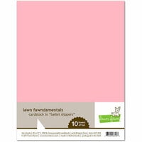 Lawn Fawn - 8.5 x 11 Cardstock - Ballet Slippers - 10 Pack
