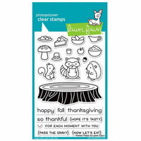 Lawn Fawn - Clear Photopolymer Stamps - Forest Feast