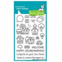 Lawn Fawn - Clear Photopolymer Stamps - Happy Village