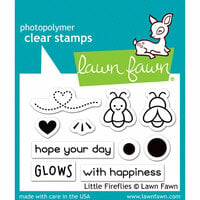 Lawn Fawn - Clear Photopolymer Stamps - Little Fireflies