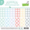 Lawn Fawn - Gotta Have Gingham Collection - 6 x 6 Petite Paper Pack