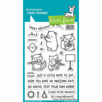 Lawn Fawn - Clear Photopolymer Stamps - Critter Concert