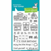 Lawn Fawn - Clear Photopolymer Stamps - Village Shops