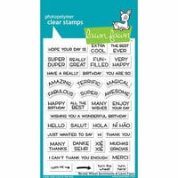 Lawn Fawn - Lawn Cuts - Stamps - Reveal Wheel Sentiments