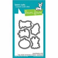 Lawn Fawn - Lawn Cuts - Dies - Say What - Christmas Critters
